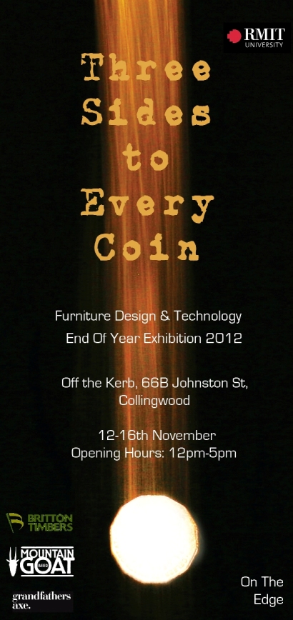 Furniture Design Rmit off the kerb - exhibitions & launches Furniture Design Rmit off the kerb - exhibitions & launches